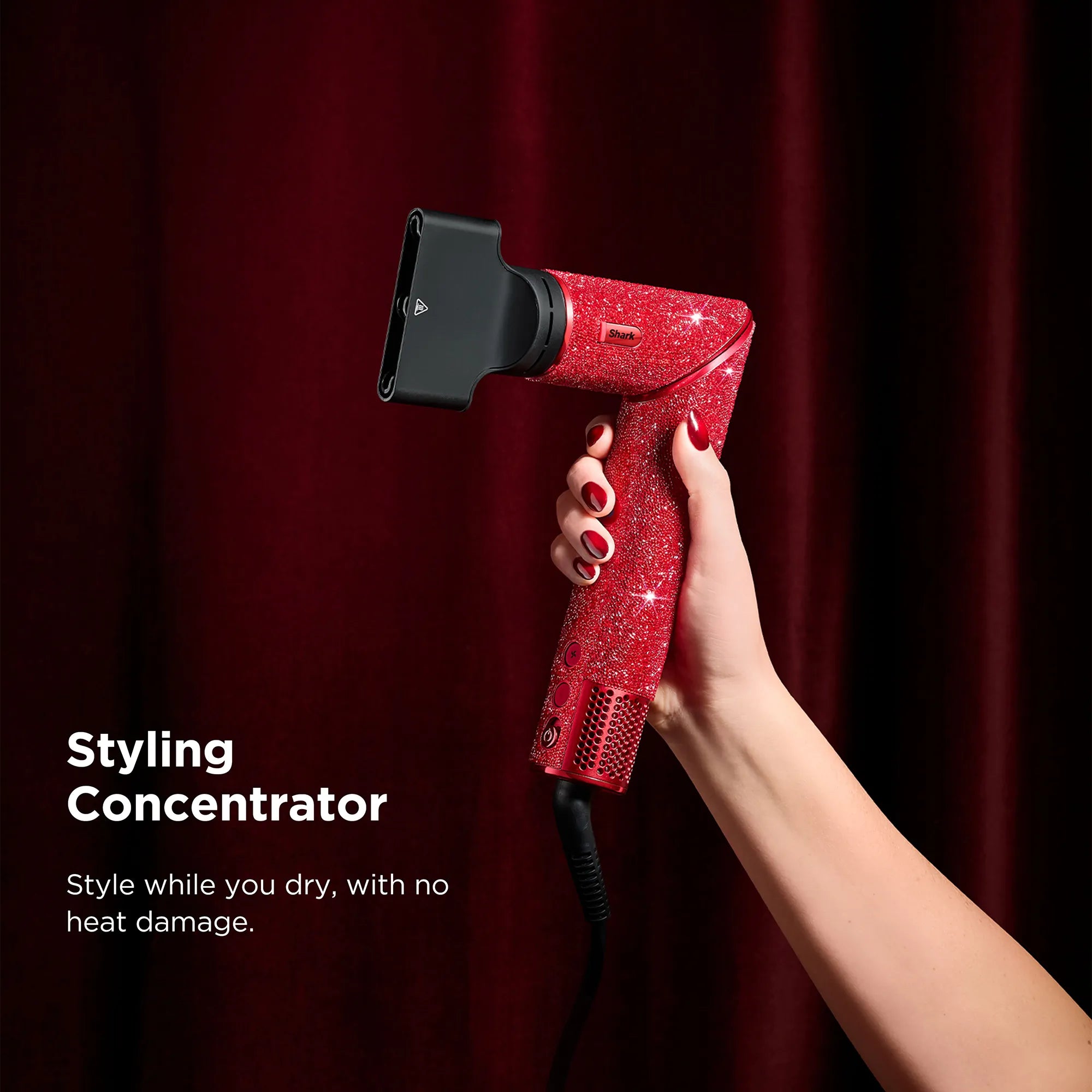 Shark FlexStyle Air Styling &amp; Drying System Red Ruby Diamond Limited Edition