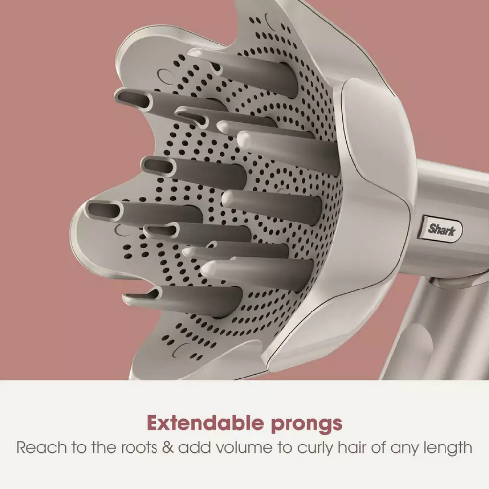 Shark Beauty FlexStyle 5-In-1 Air Styler &amp; Hair Dryer with Storage Case Stone