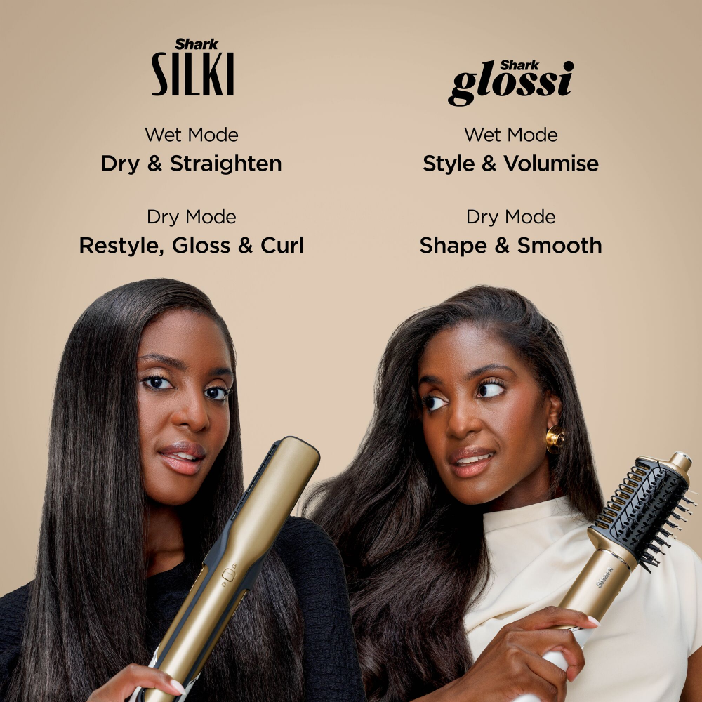 Shark Beauty Glam Ceramic &amp; Air Styling Drying System Gold