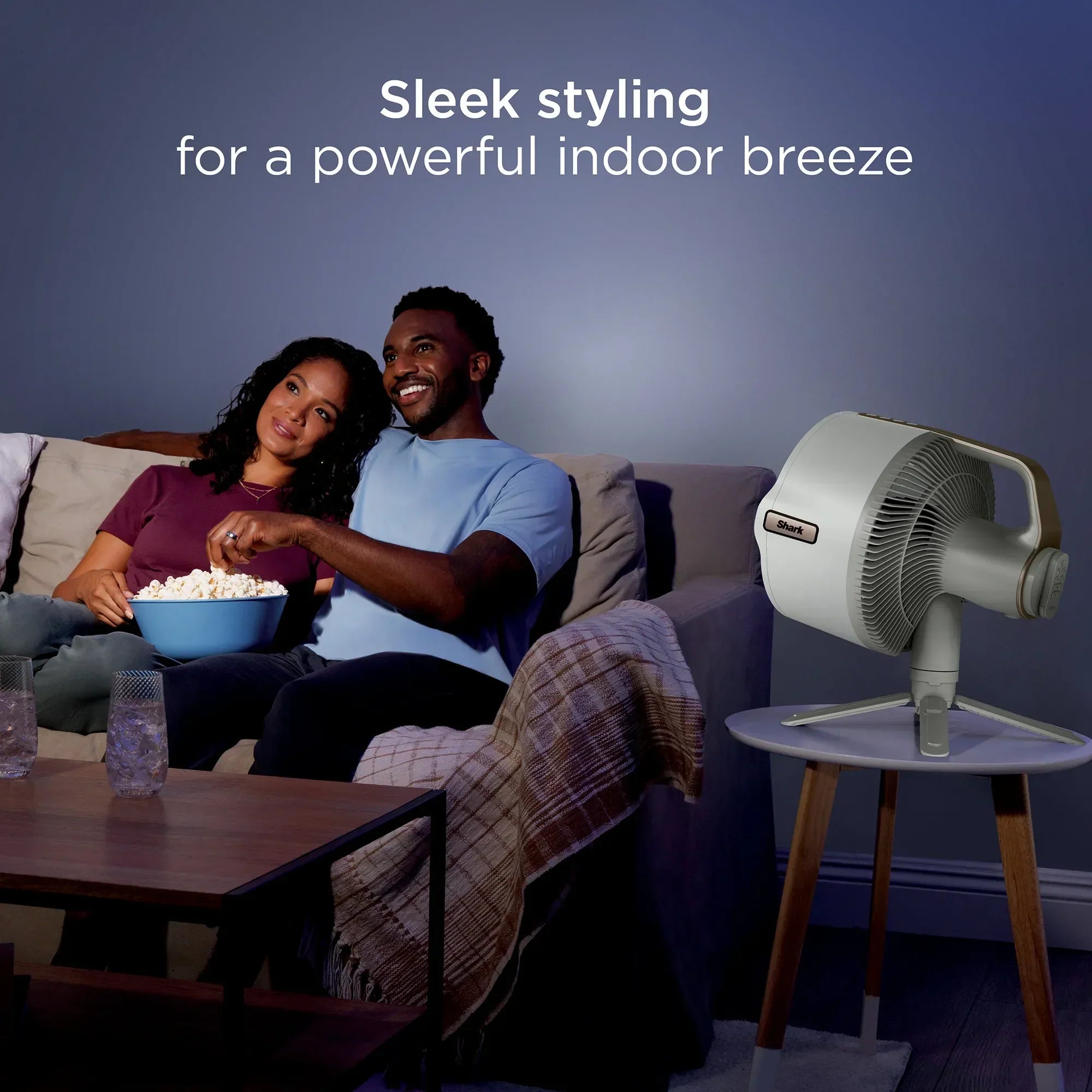 Shark FlexBreeze Pro Mist Indoor Outdoor Pedestal &amp; Table Fan With Water Tank