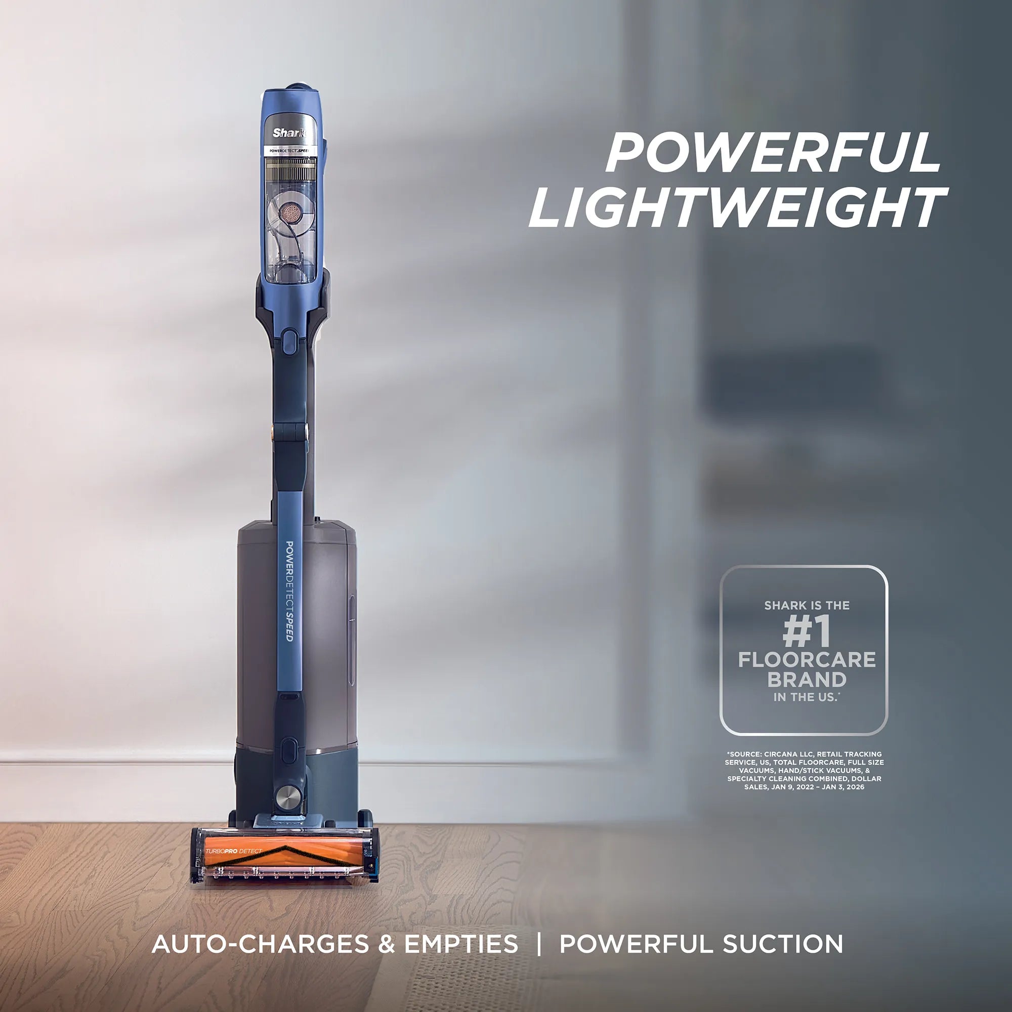Shark PowerDetect Speed Clean &amp; Empty