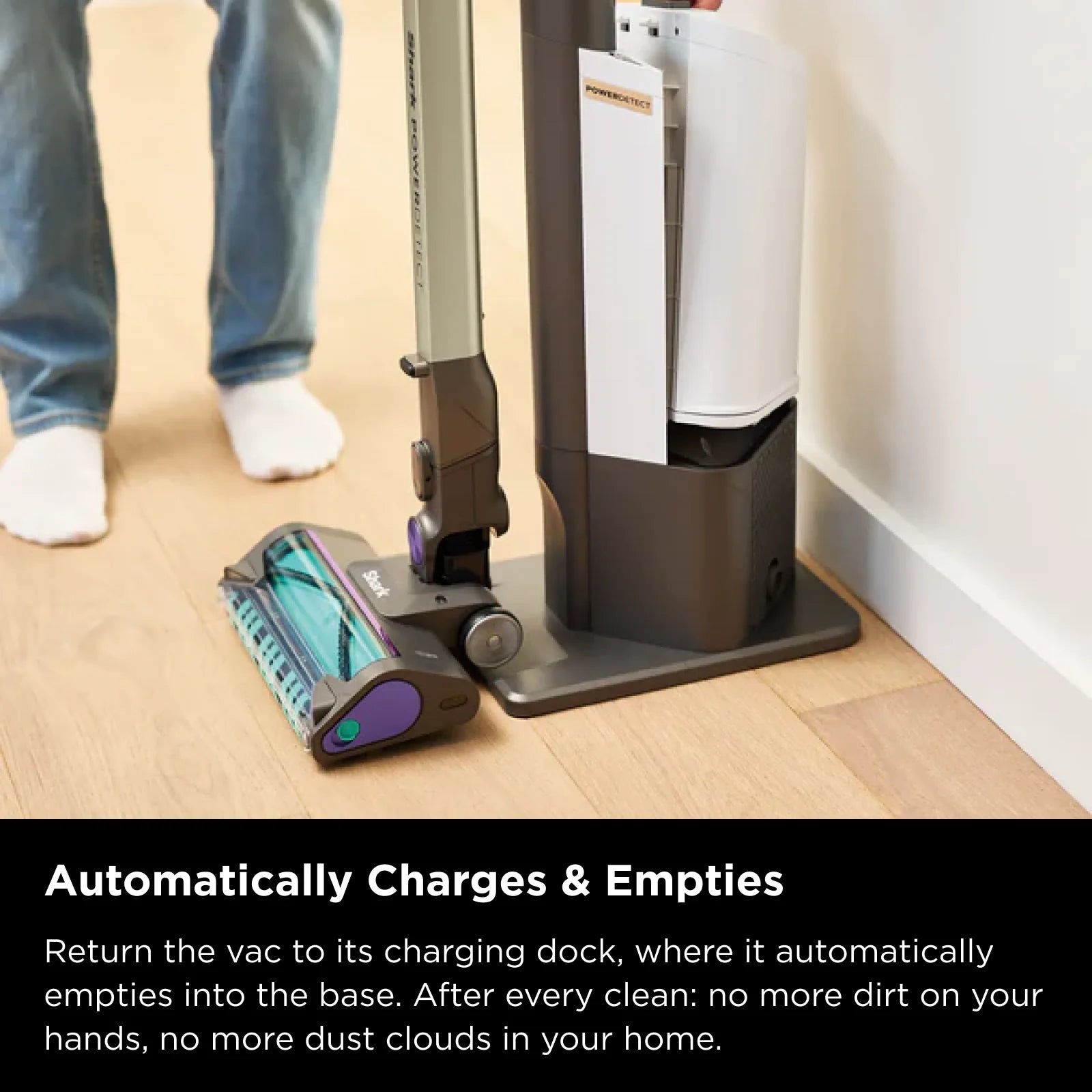 Shark Cordless PowerDetect Clean &amp; Empty System